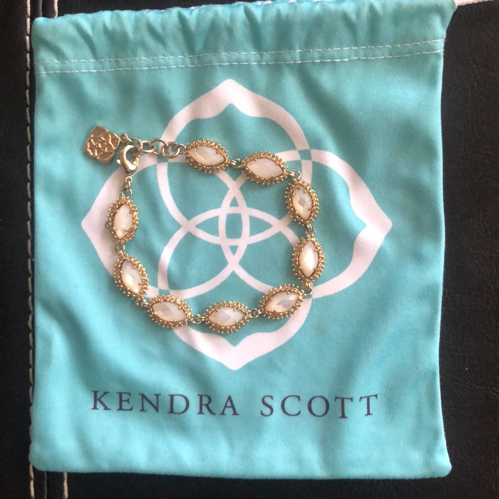 Kendra Scott Jana Bracelet Ivory Pearl
